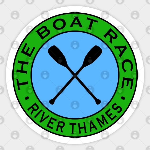 The Boat Race Sticker by Lyvershop